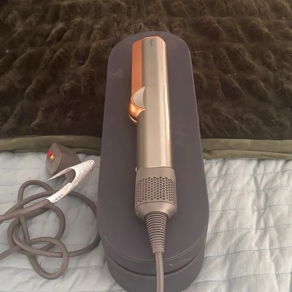 Dyson Hair Tool in Metallic Gray and Copper - Picture 1 of 3